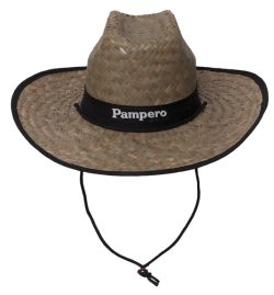 SOMBRERO DE PAJA CON CINTA ESTAMPADA