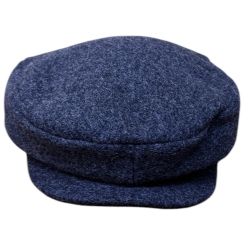 GORRA CLASICA DE PAÑO DE LANA LISA