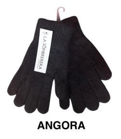 GUANTE TEJIDO DE ANGORA 