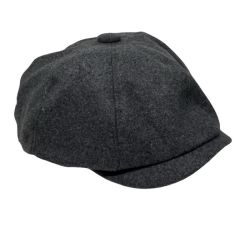 GORRA C/  GAJOS DE PAÑO 100% LANA - ESTILO PEAKY BLINDER