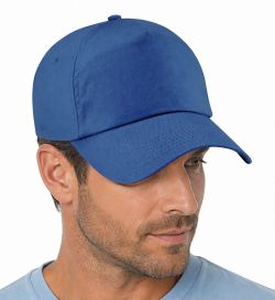 GORRA CON VISERA 5 GAJOS PROMOCION CON VELCRO
